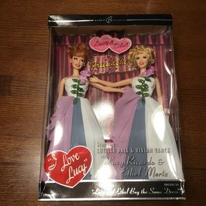I love Lucy and Ethel Barbie, episode 69 “Lucy and Ethel Buy the Same Dress”.